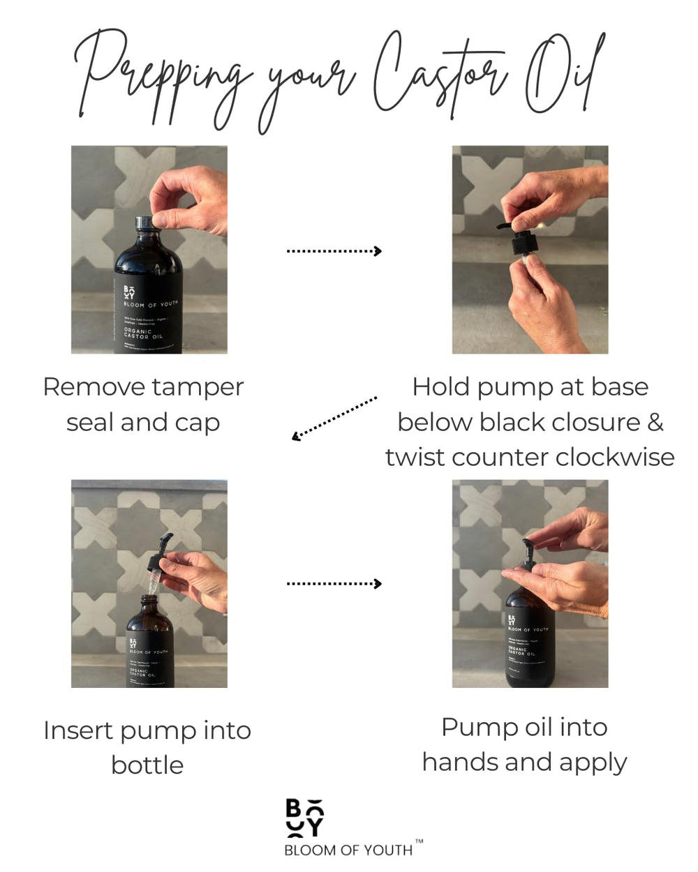 Hexane-free Bloom of Youth castor oil for clean skincare