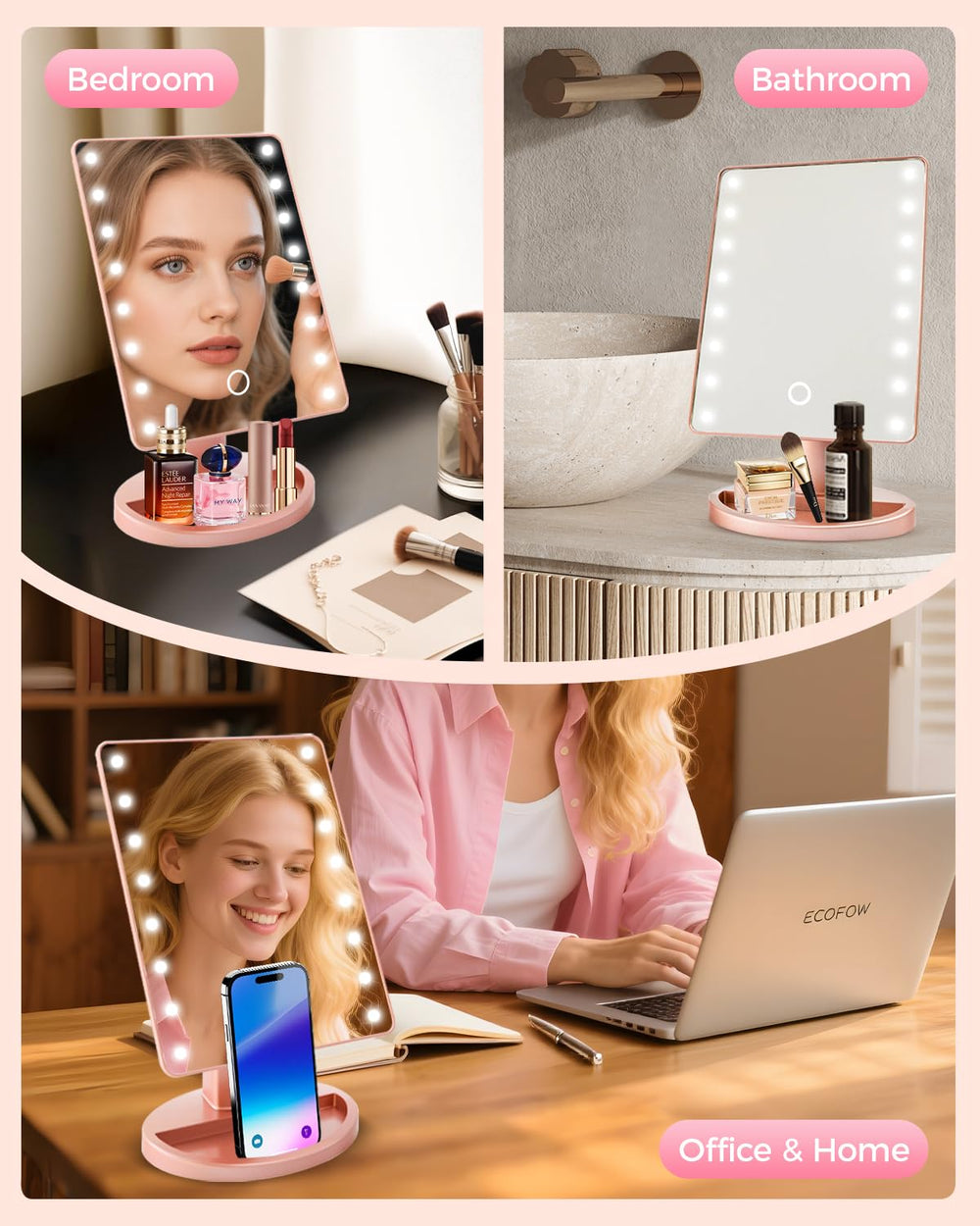 BLOOMINIQUE smart memory function recalls last brightness setting