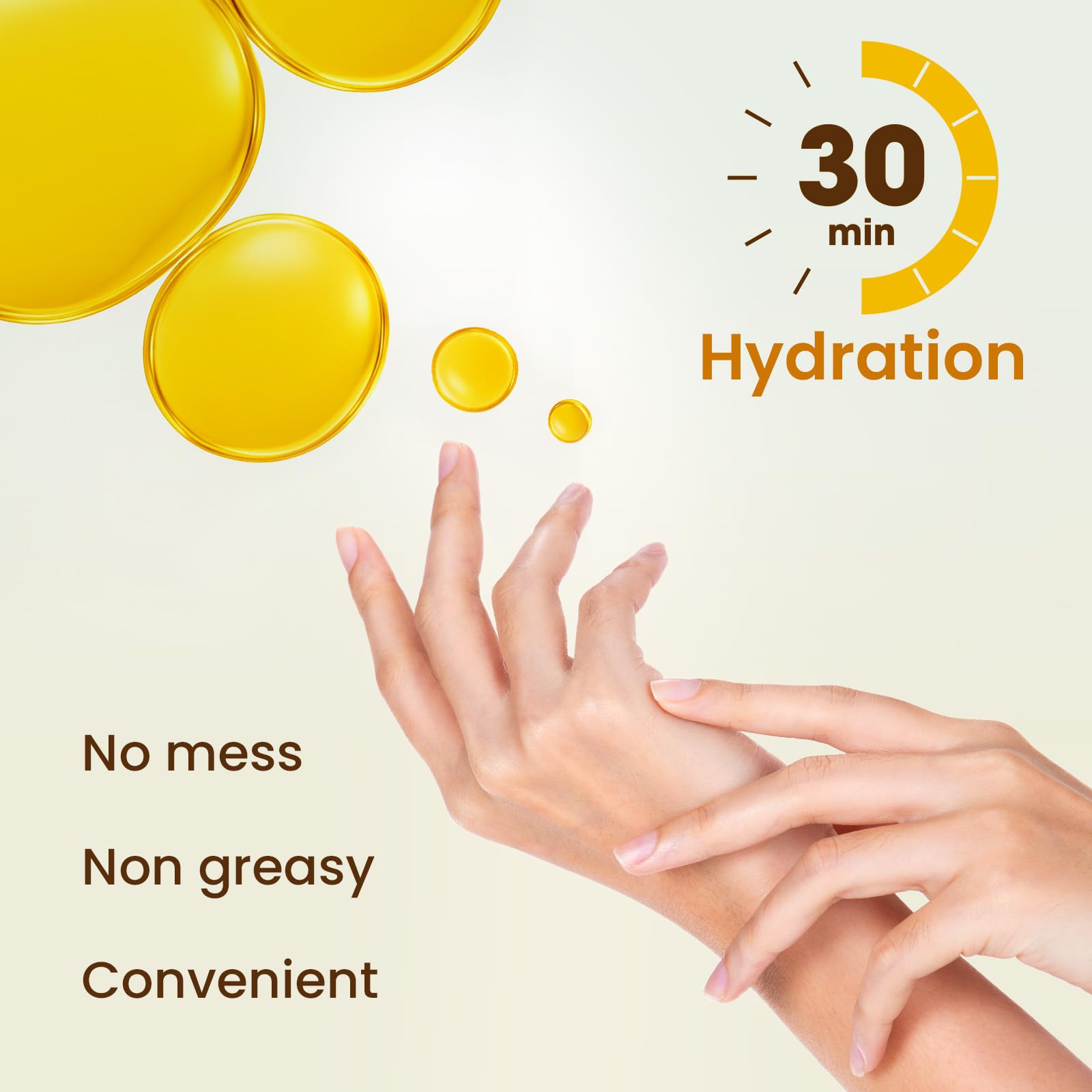 BLOOMORA Repairing Hand Mask 30-minute at-home spa vibe during use