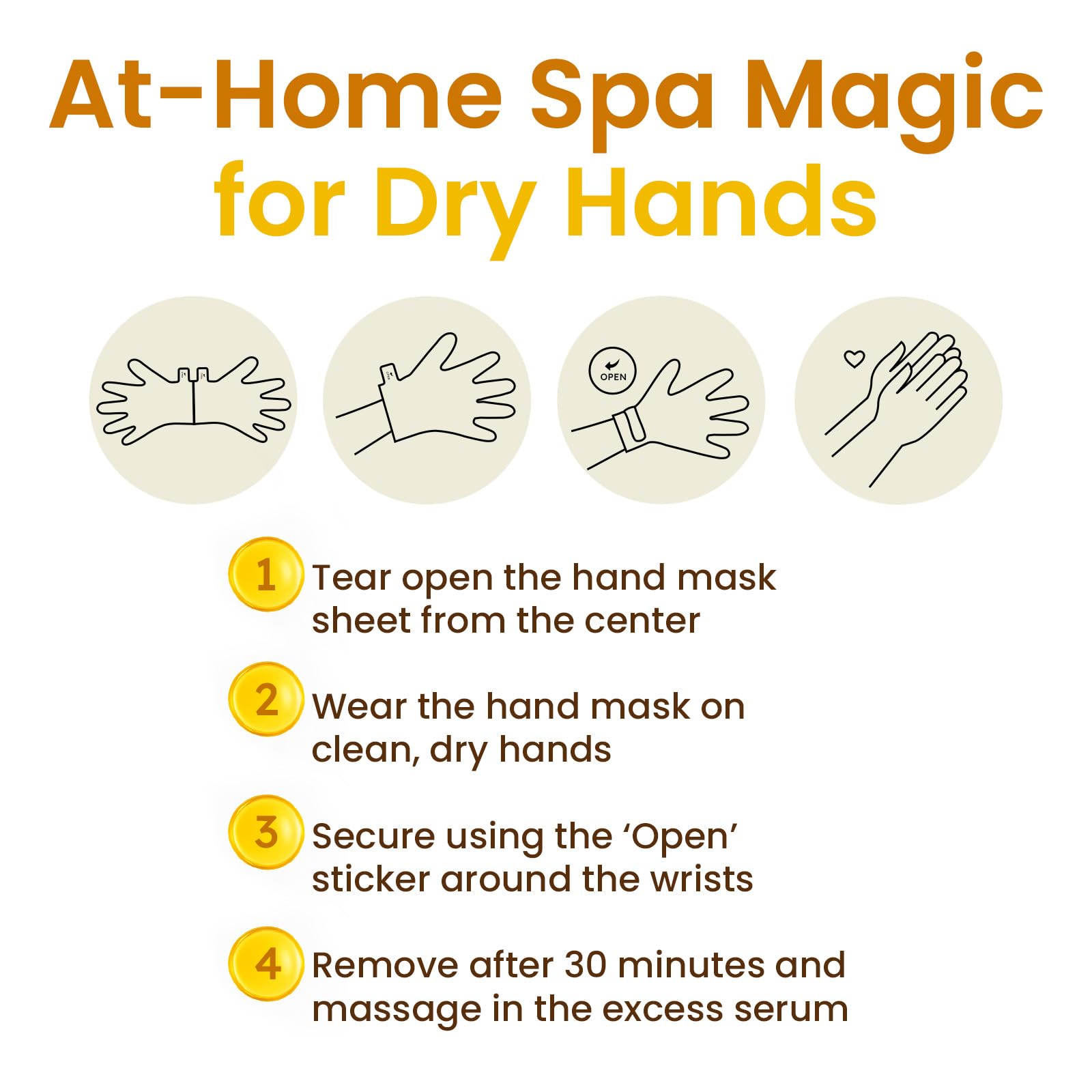BLOOMORA Repairing Hand Mask suitable for men and women with universal fit