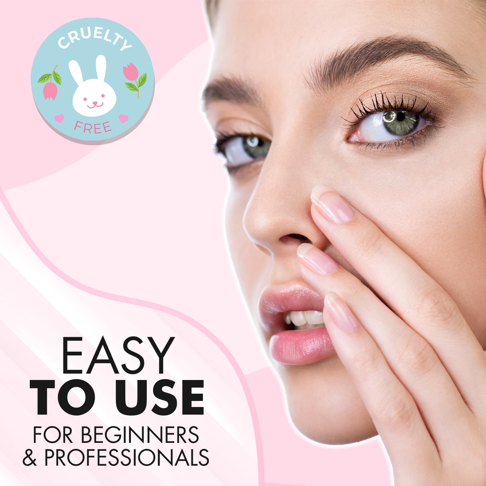 BLOOMORA vegan formula cruelty-free non-irritating solution for brow lamination