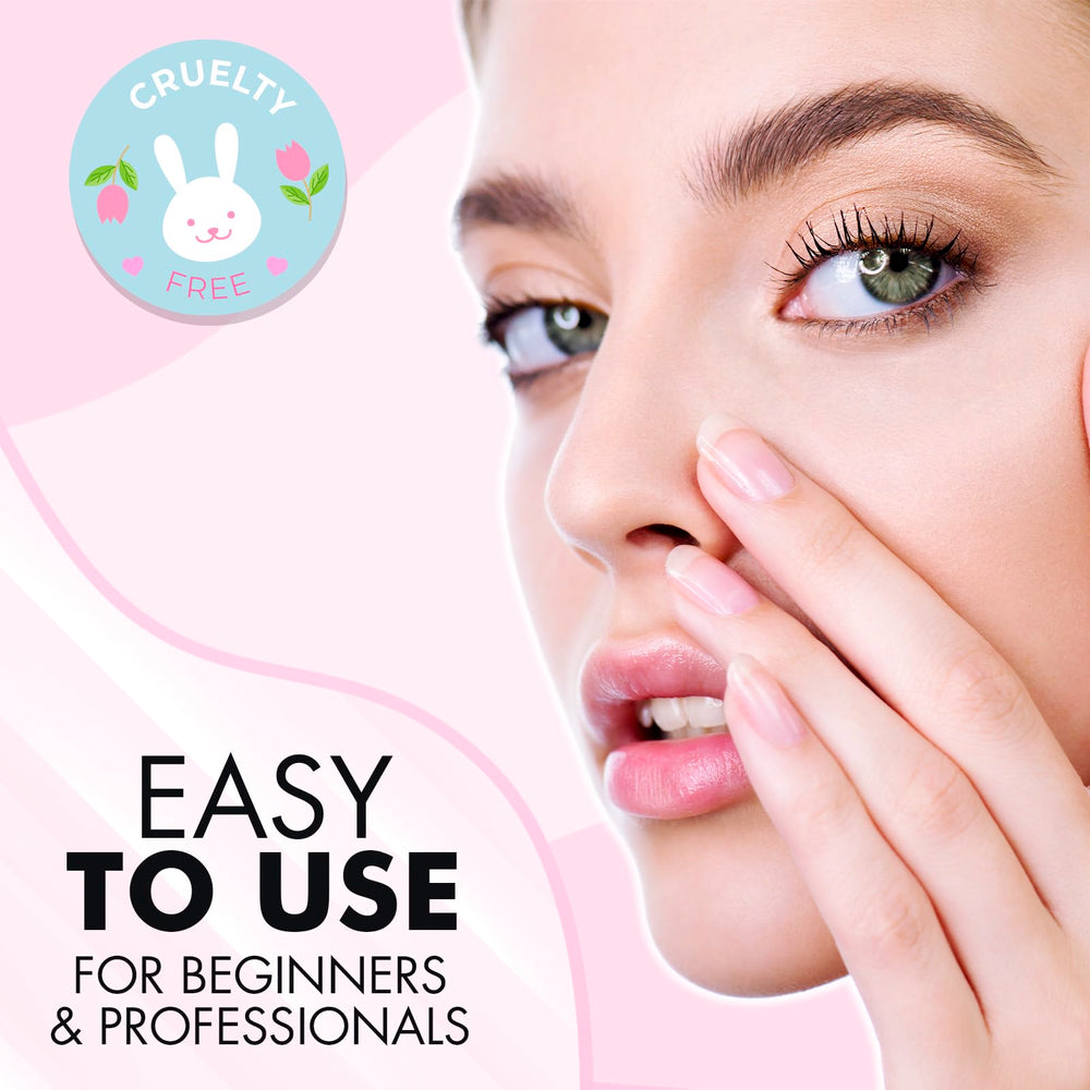 BLOOMORA vegan formula cruelty-free non-irritating solution for brow lamination