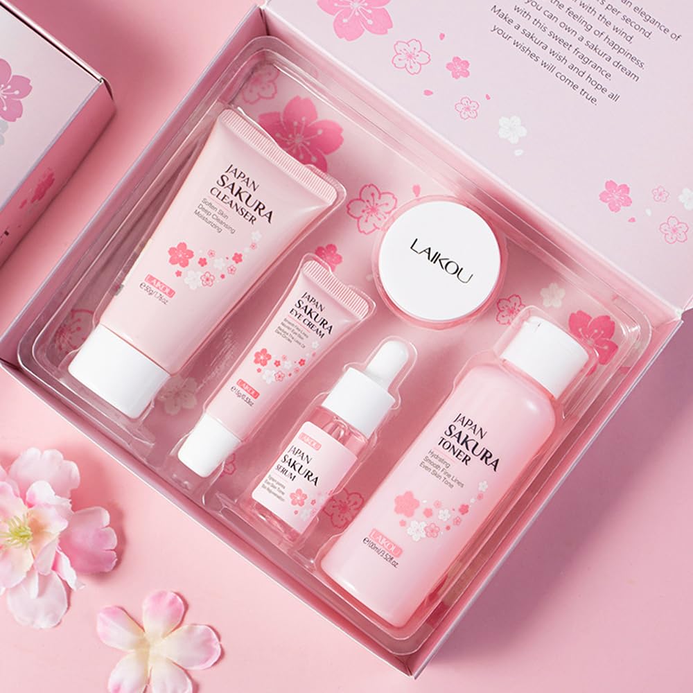 Blopuivo Sakura Eye Cream tube targets tired under-eyes with moisturizing feel.