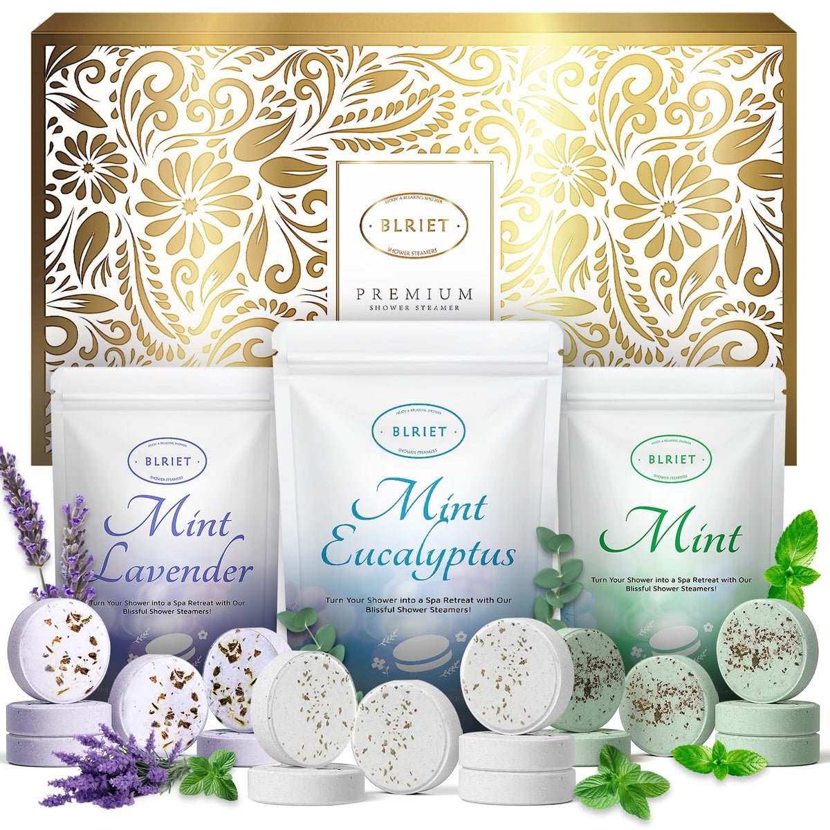 BLRIET 18-pack gift box showcases premium packaging for gifting.
