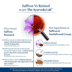 Blue Nectar kumkumadi oil focus emphasizes saffron-based formula for radiant-looking skin.