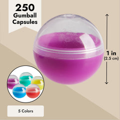 Blue Panda five-color capsules shown with all color options for varied party prizes.