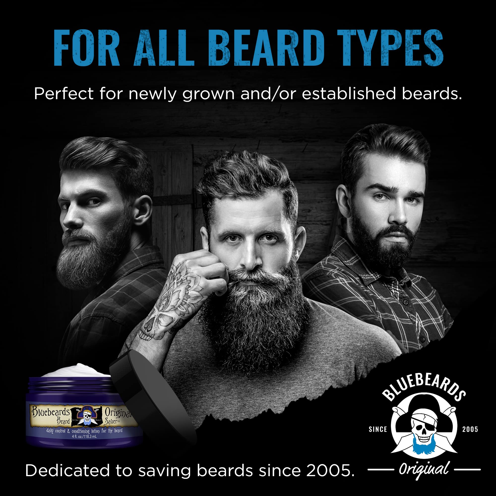 Bluebeards Original 4oz packaging highlights USA-made quality.