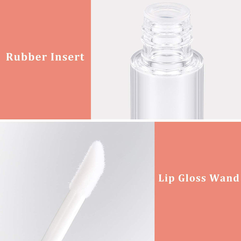 Blulu durable plastic gloss tubes offer lightweight, fade-resistant containers for daily care.