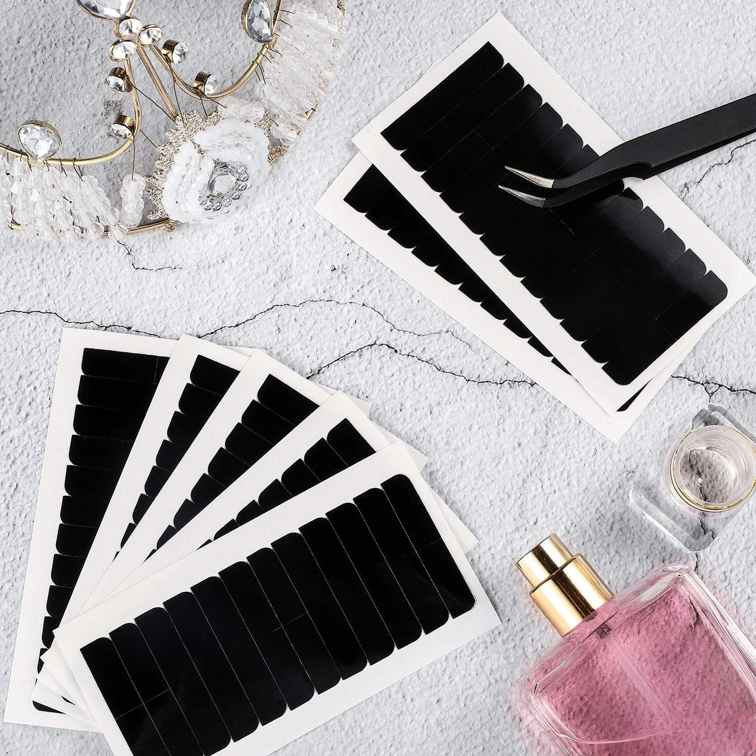 Blulu invisible adhesive tabs discreet attachment for thin hair