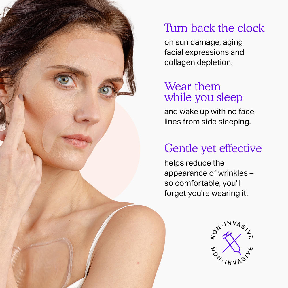 BLUMBODY eye-area patch demonstrates invisibility and potential smoothing of crow's feet.
