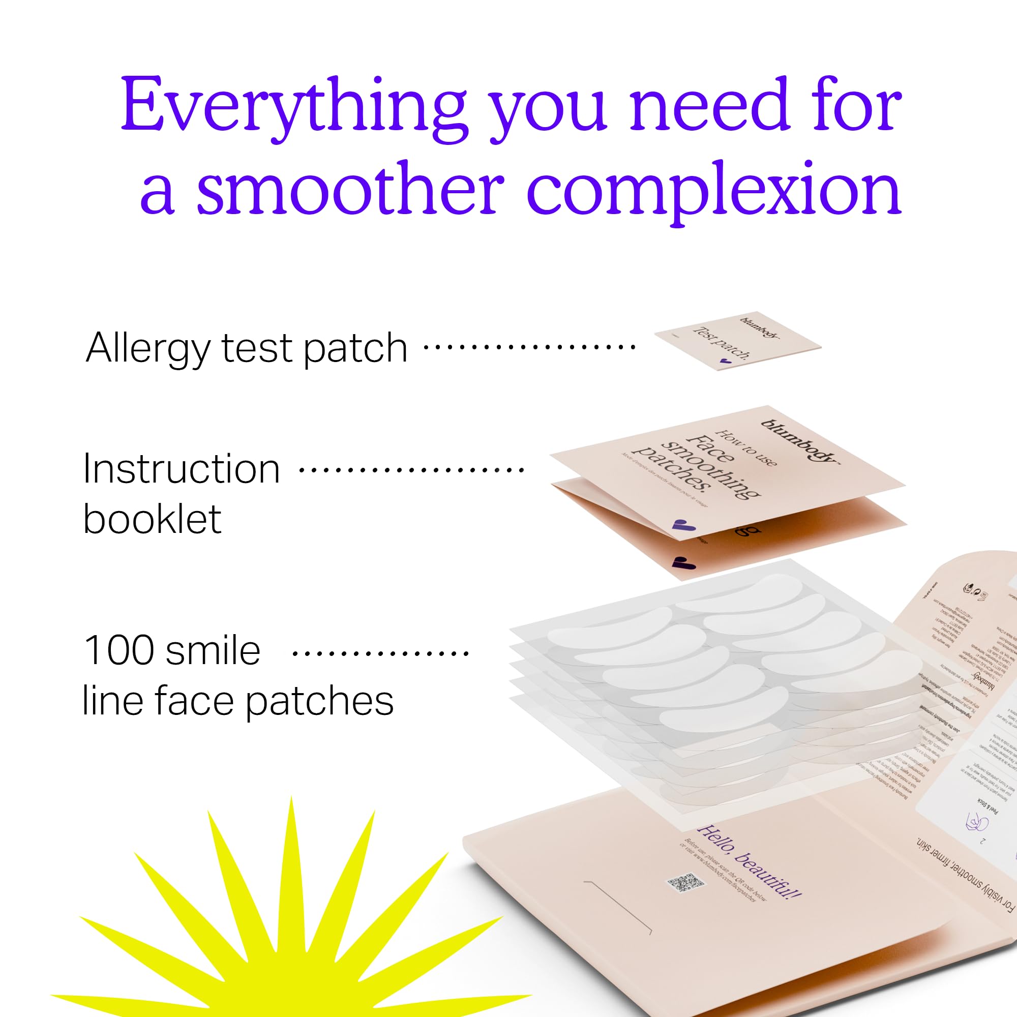 BLUMBODY invisible patches deliver discreet night wear for fine lines