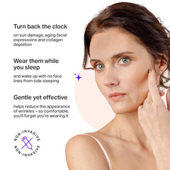 BLUMBODY thin clear patches on skin emphasize discreet night-time wear