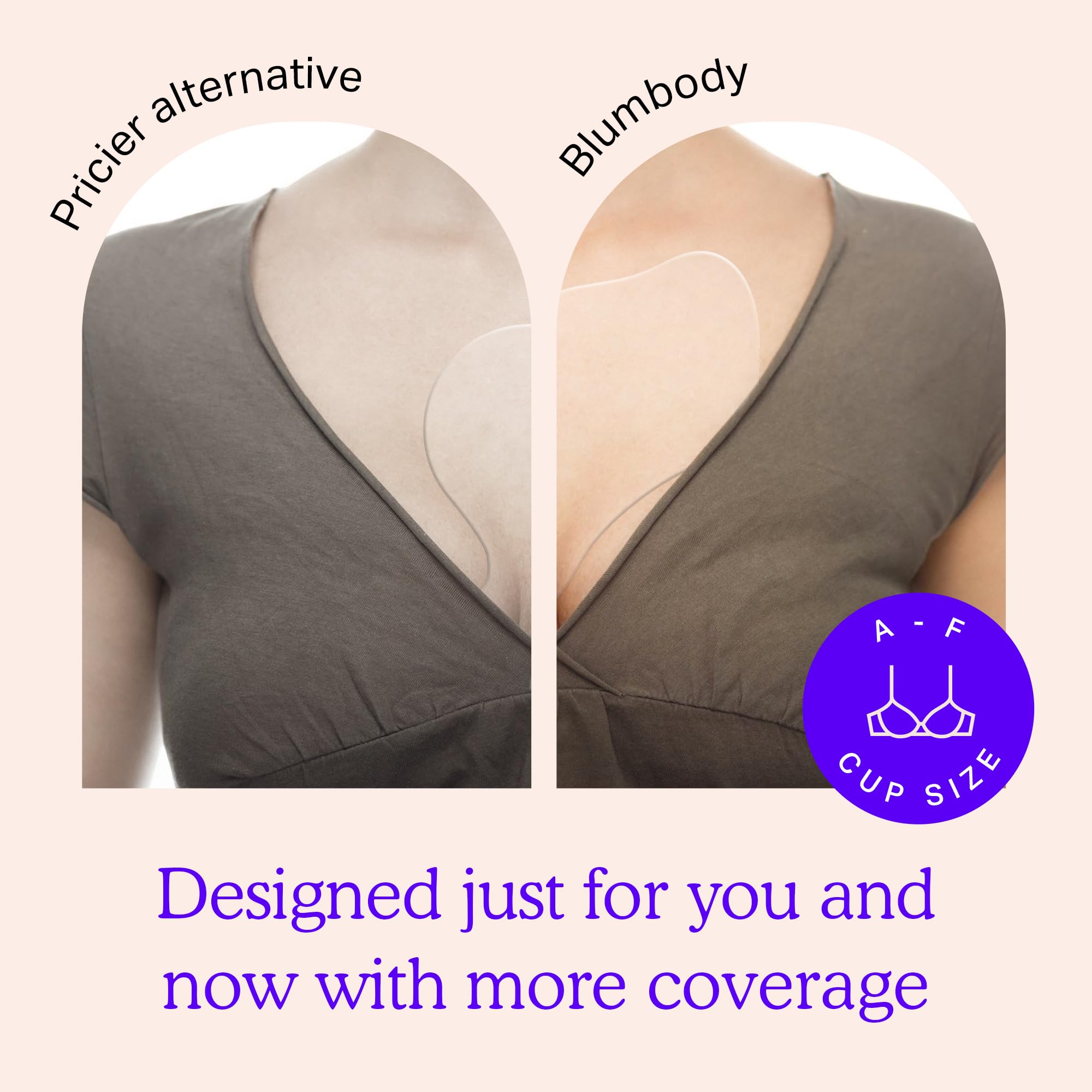 BLUMBODY Chest Wrinkle Pads reusable design for multiple nights.