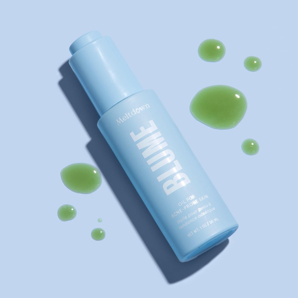 Blume Meltdown black cumin seed highlight suggests clearer-looking skin