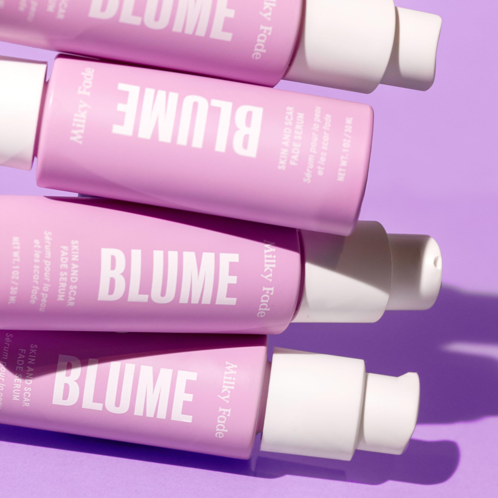 Blume Milky Fade on skin demonstrates quick absorption and hydrated look