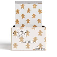 Blush Essentials gingerbread foil sheets pack ready for efficient color prep and festive highlights.