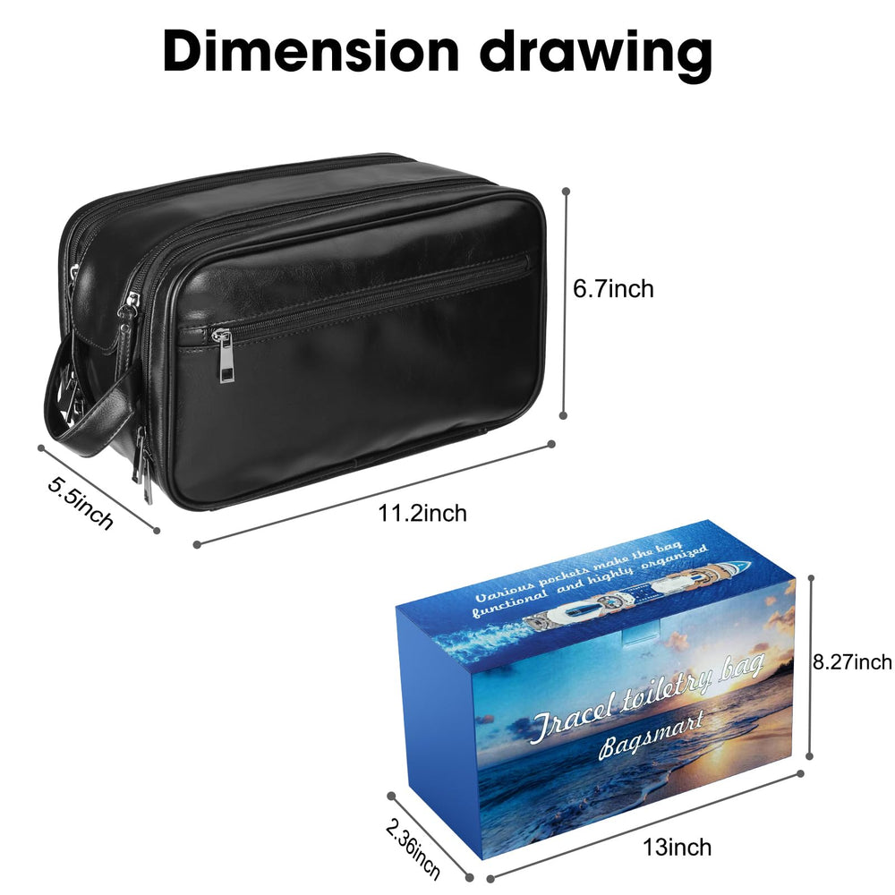 BNSPOCKET gift-ready toiletry bag suitable for travelers and graduates.