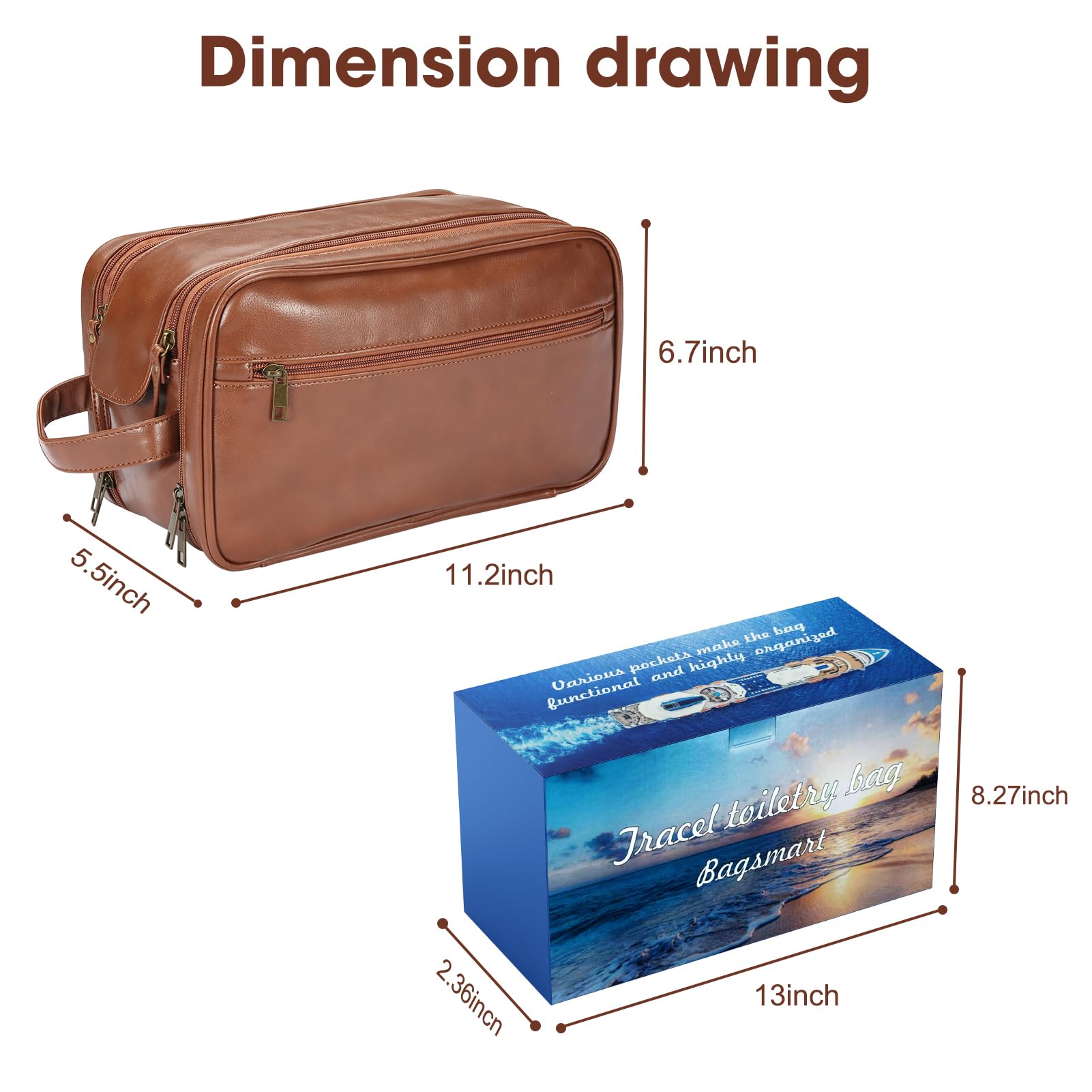 BNSPOCKET travel bag ready for gifting with stylish design for any occasion.