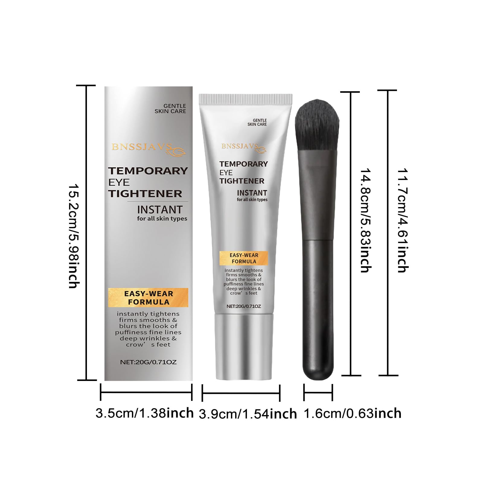 BNSSJAVS Perfection Eye Cream Tightener duo-pack highlights two-piece value and convenience