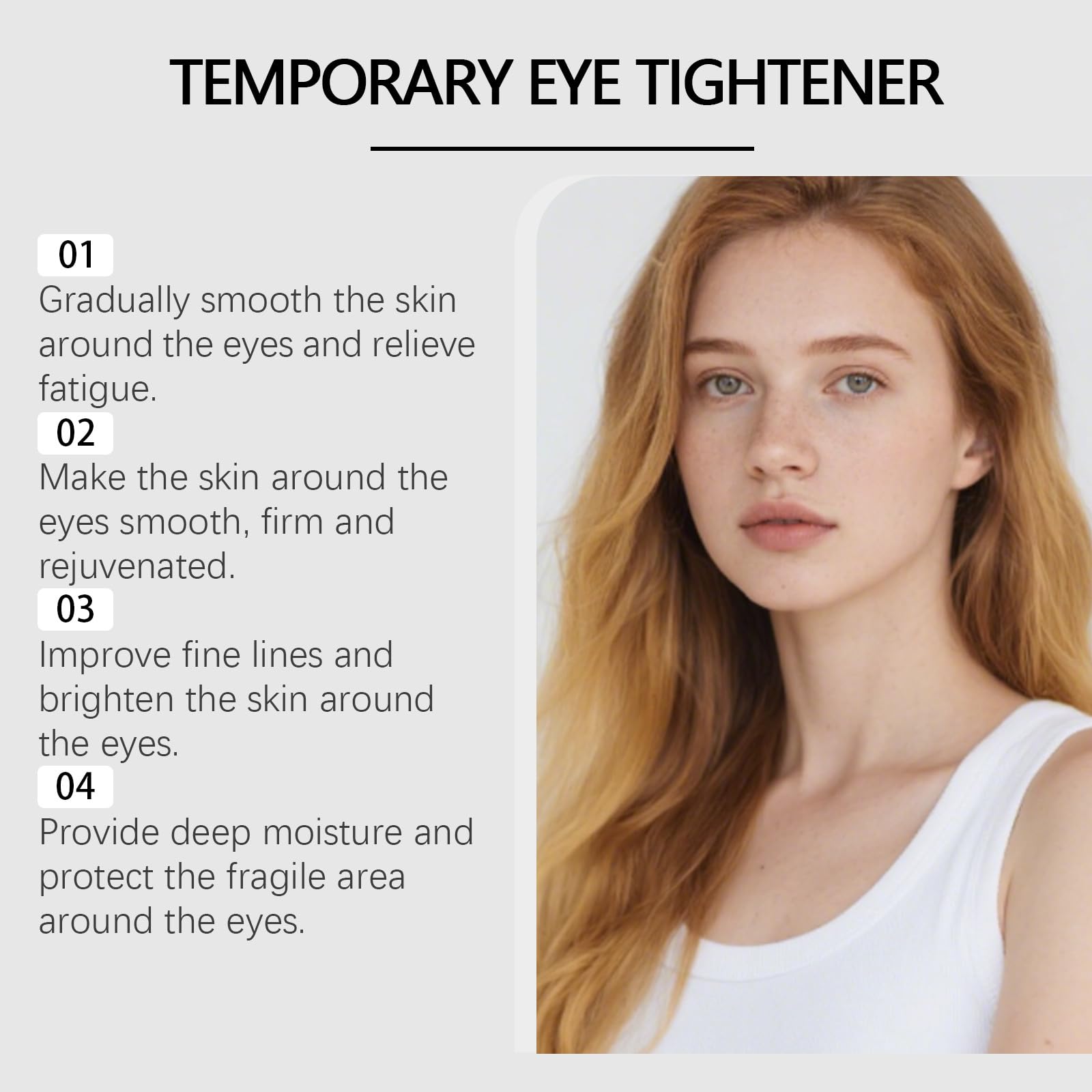 BNSSJAVS Perfection Eye Cream Tightener matte finish controls shine for makeup base