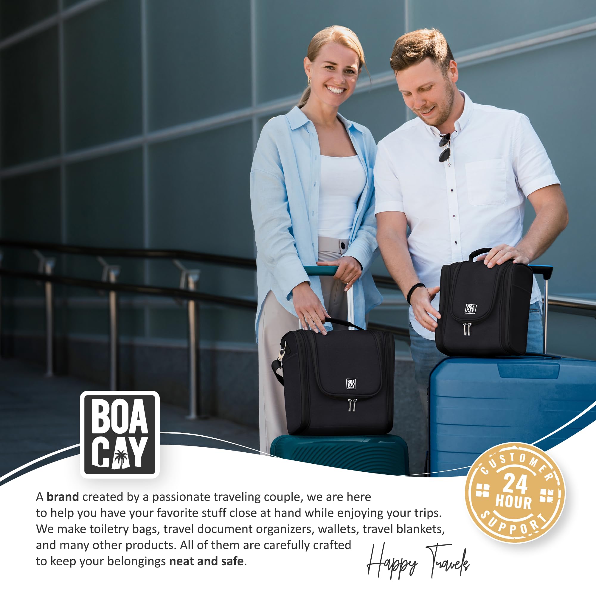 BOACAY color options offer stylish travel companion