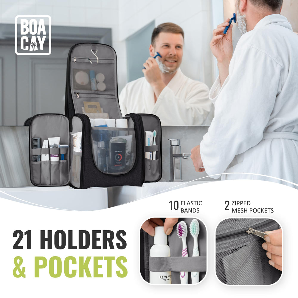 BOACAY waterproof material keeps contents protected and easy to clean