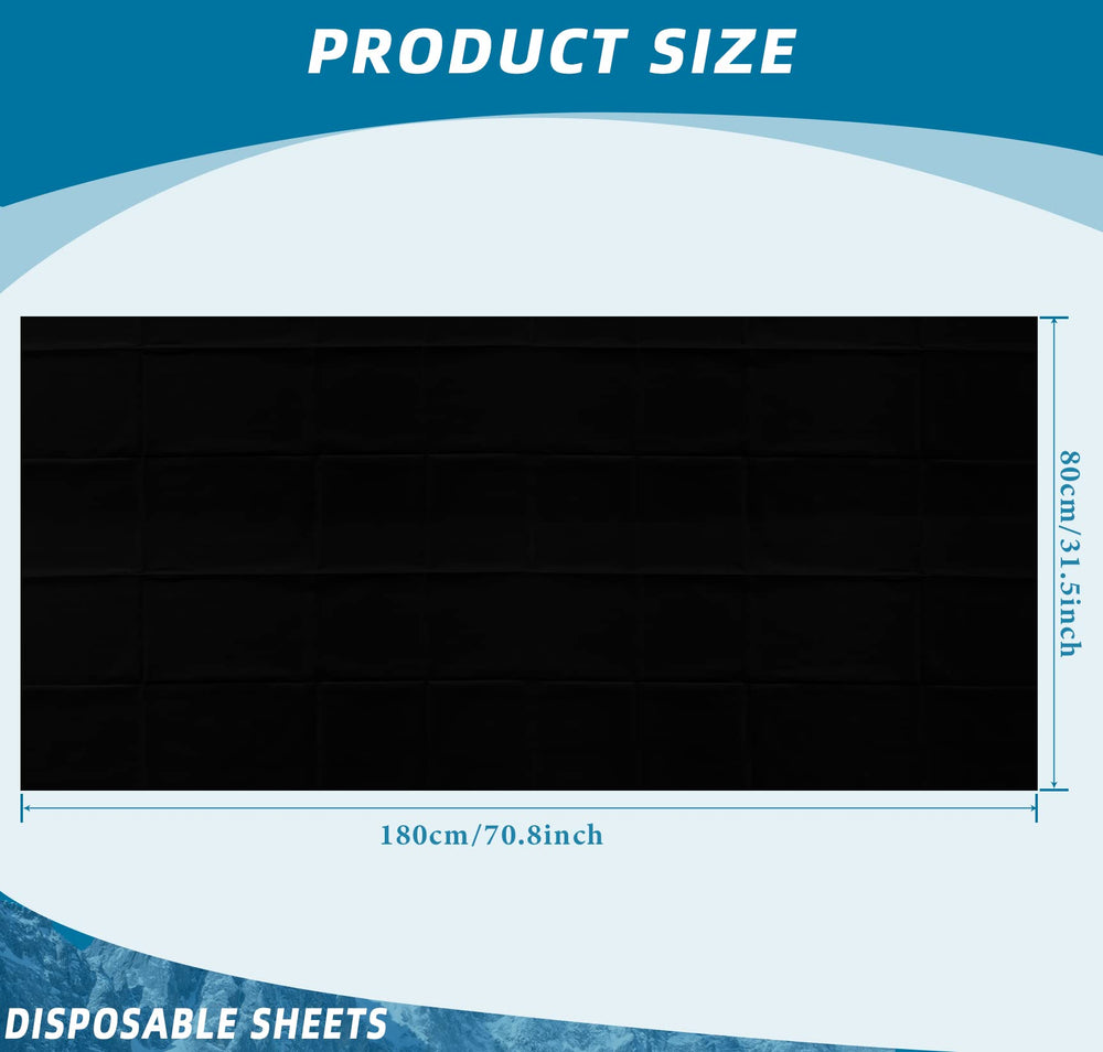 Boao disposable bed sheets 31x71 packaged, ready for hotels and salons, hygienic