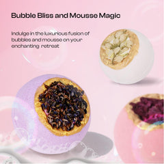 BoboSweeTree bath bomb with Epsom salt for gentle detox and muscle comfort