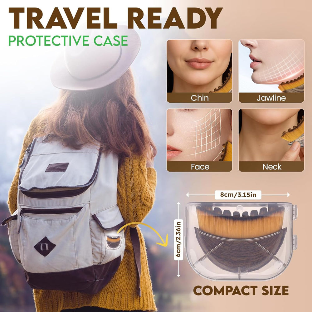 BoBoWalk lymphatic brush cleaning and travel-ready design for on-the-go care.
