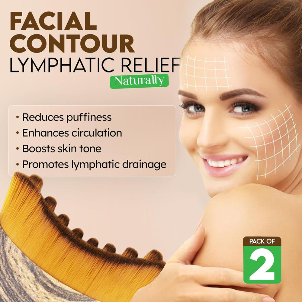 BoBoWalk lymphatic brush side grip emphasizes comfortable handling during routine use.