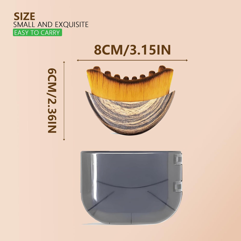 BoBoWalk two-pack lymphatic brush offers versatile use for face and body.