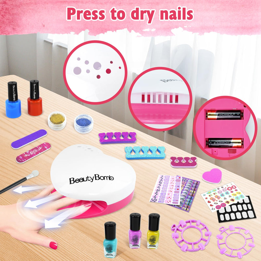 BOBUEXER imaginative nail-art set for at home spa play
