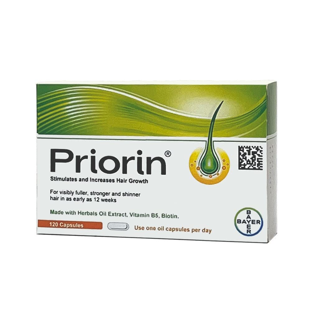 bodi PRIORIN packaging bottle shows a trusted German hair support routine.