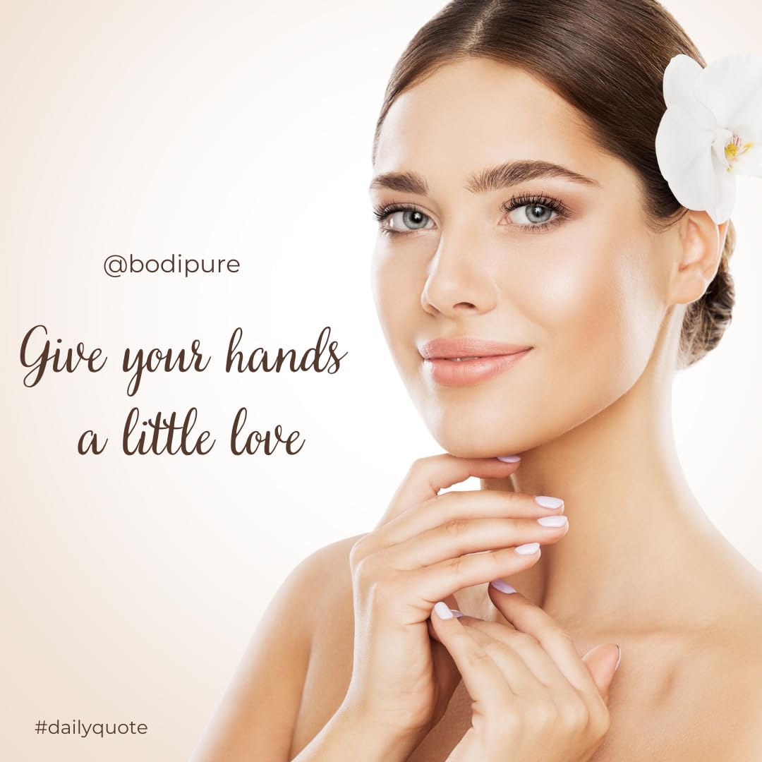 Bodipure Premium Hand Mask Keratin Gloves keratin infused fabric detail