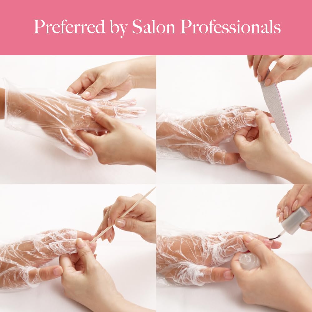Bodipure Soft gloves on skin demonstrate non-greasy hydration.