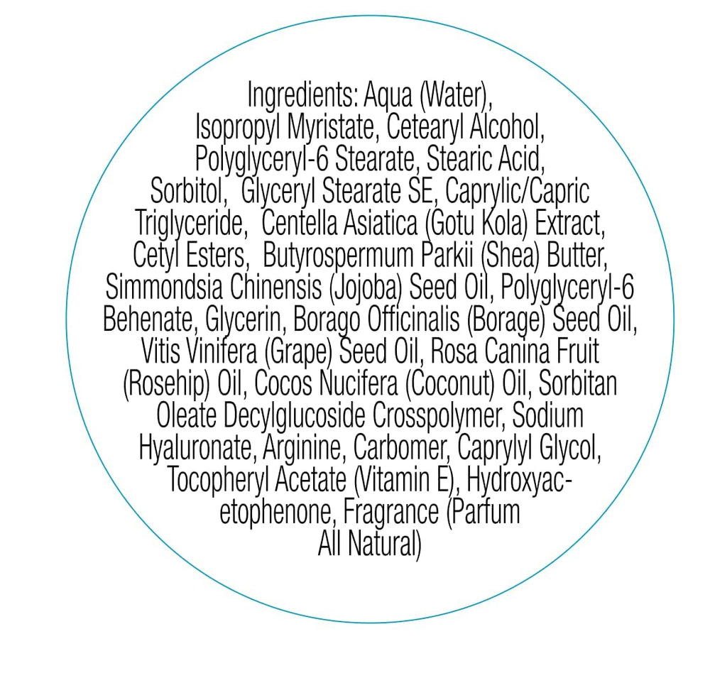 Body Boost Milk & Honey Butter application demonstrates smooth spread for scar and stretch mark care.