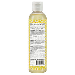Body Boost Milk & Honey Stretch Mark Oil packaging showing leak-guard clip