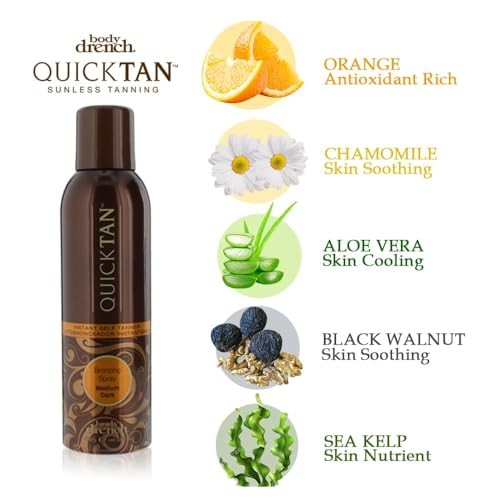 Body Drench QuickTan 2-pack packaging for value and convenience