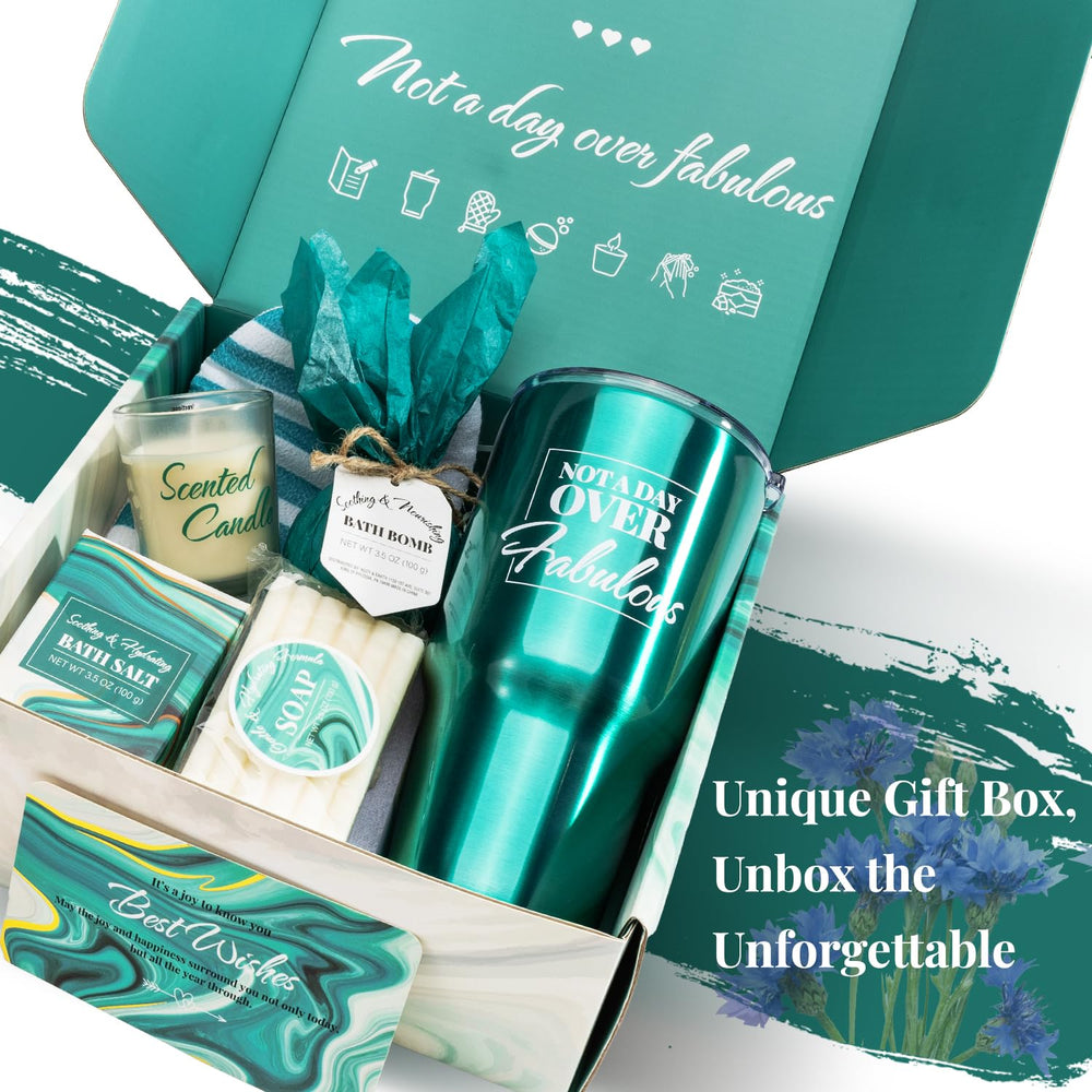 Body & Earth 8-piece bath set in elegant gift box for moms