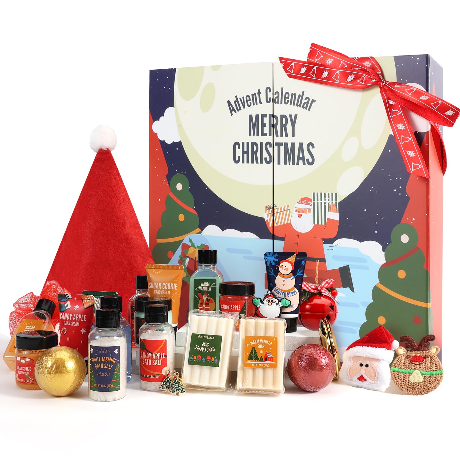 BODY & EARTH Advent Calendar 2025 unboxing reveals 24 skincare surprises for the season.
