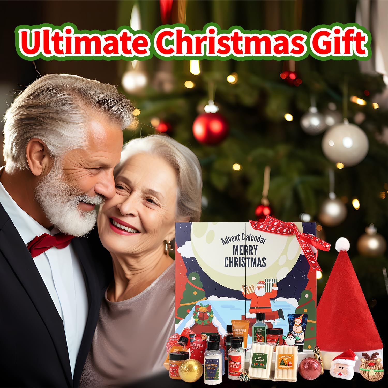BODY & EARTH Advent Calendar hand cream showcased for daily skin pampering.