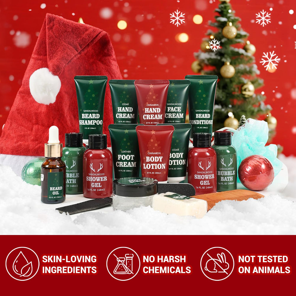 Body & Earth Advent Calendar body scrub image suggesting exfoliation and smoother skin.