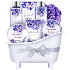 BODY & EARTH bath bubble lavender honey – soothing soak with natural ingredients