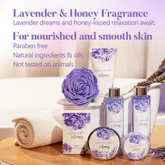BODY & EARTH bath salt lavender – spa-like soak for relaxation and skin conditioning