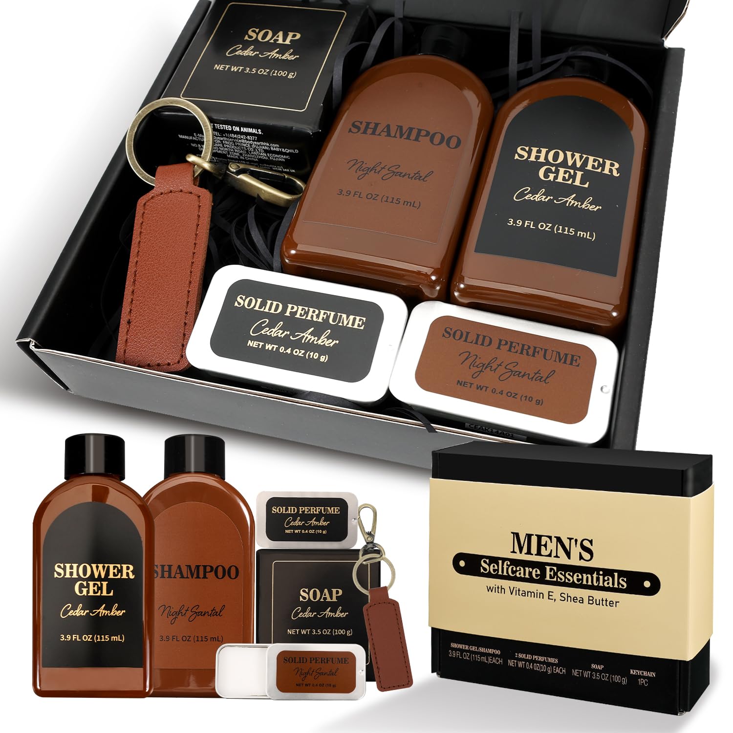 BODY & EARTH Fathers Day gift package image makes a thoughtful present for him