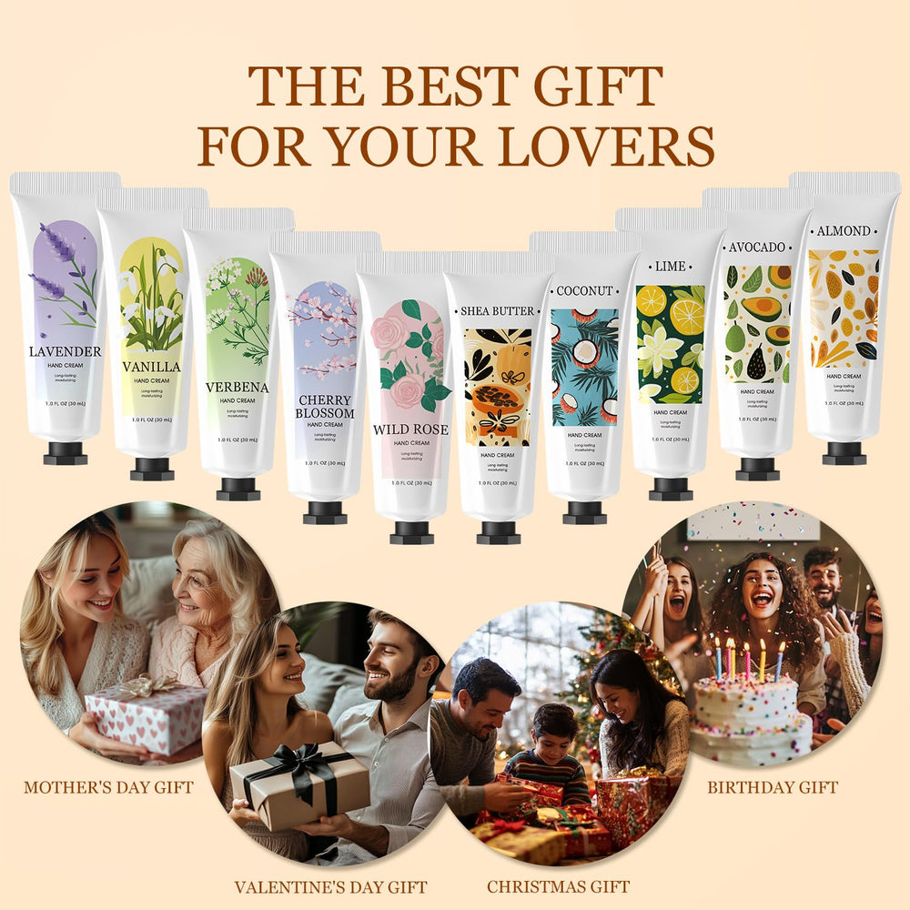 BODY & EARTH assorted scents tiny tubes for on-the-go moisture