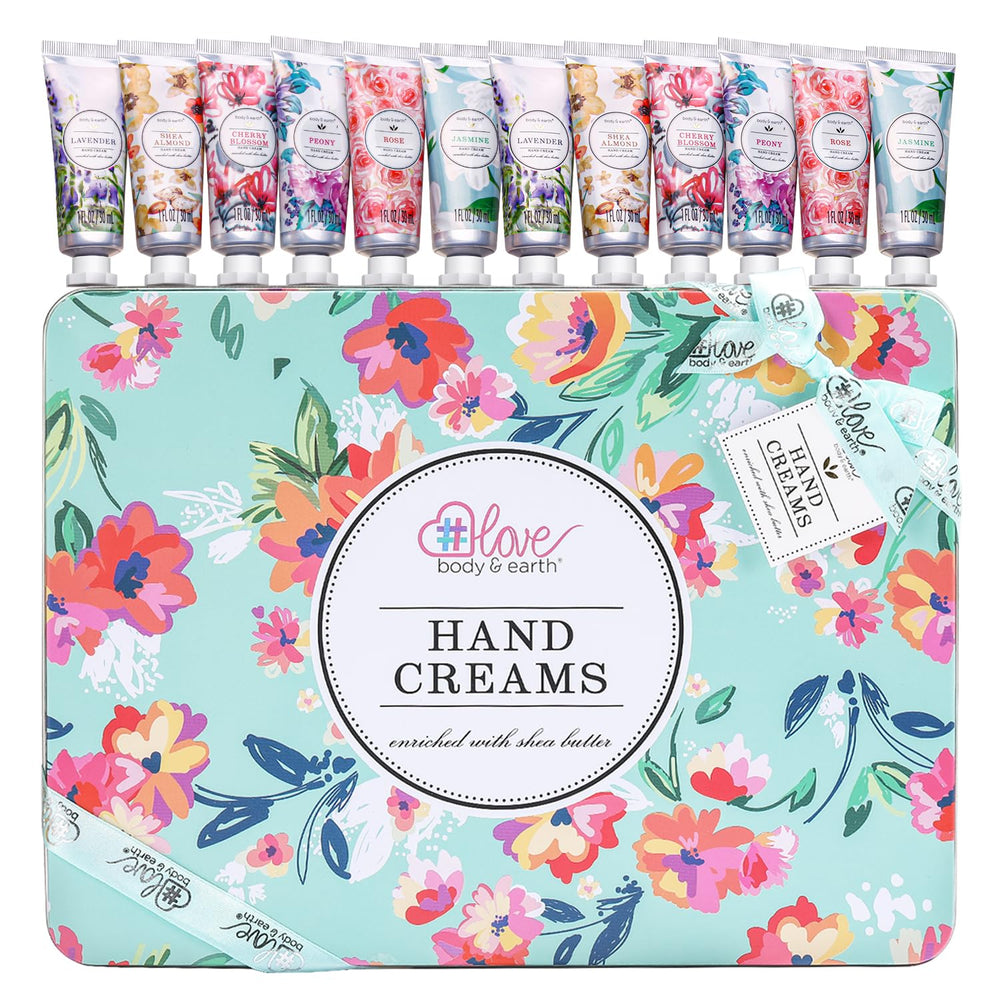 BODY & EARTH Jasmine Peony fragrance hand cream mood-boosting scent