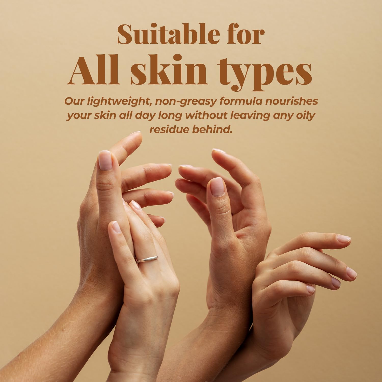 BODY & EARTH Jasmine Peony hand cream features lightweight non-greasy finish