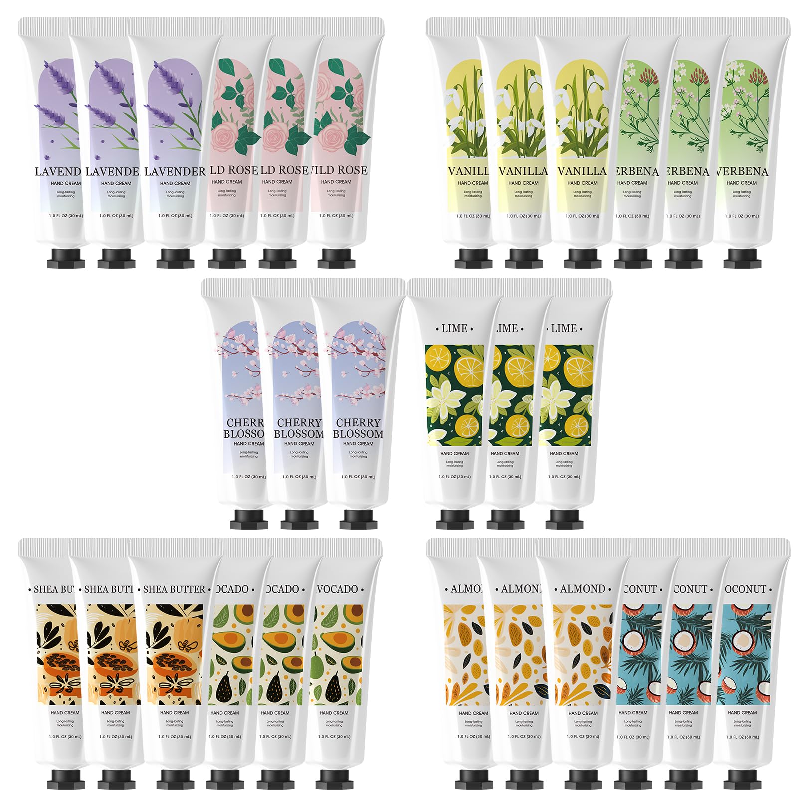 BODY & EARTH office or travel essentials in compact tubes