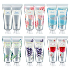 BODY & EARTH hand cream travel set 12pcs – fits purse for on-the-go moisture.